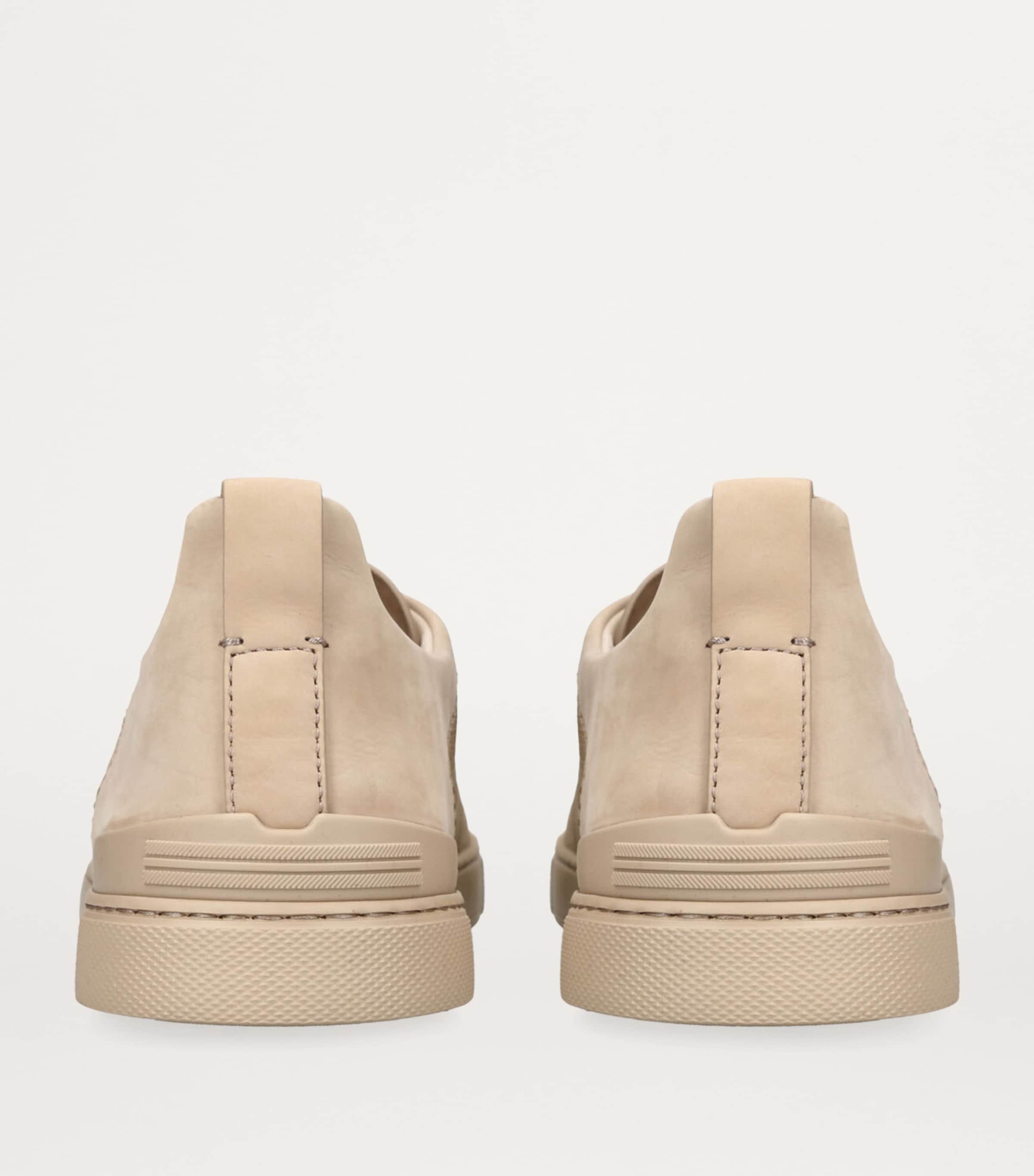 Crocodile Leather Triple Stitch SECONDSKIN Sneakers