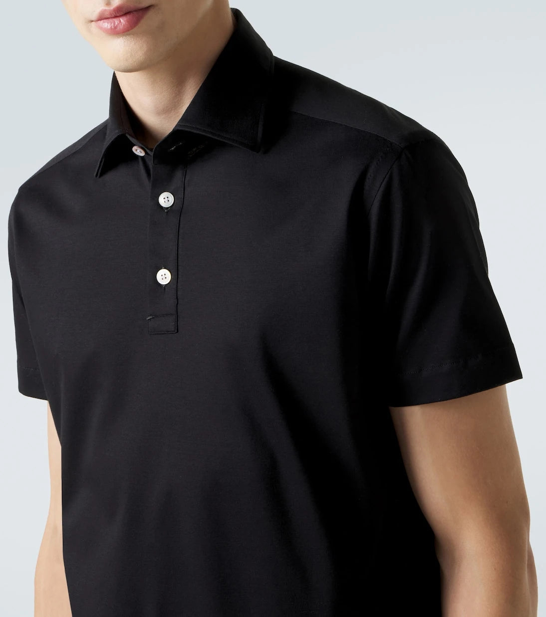 Kiton - Cotton polo shirt