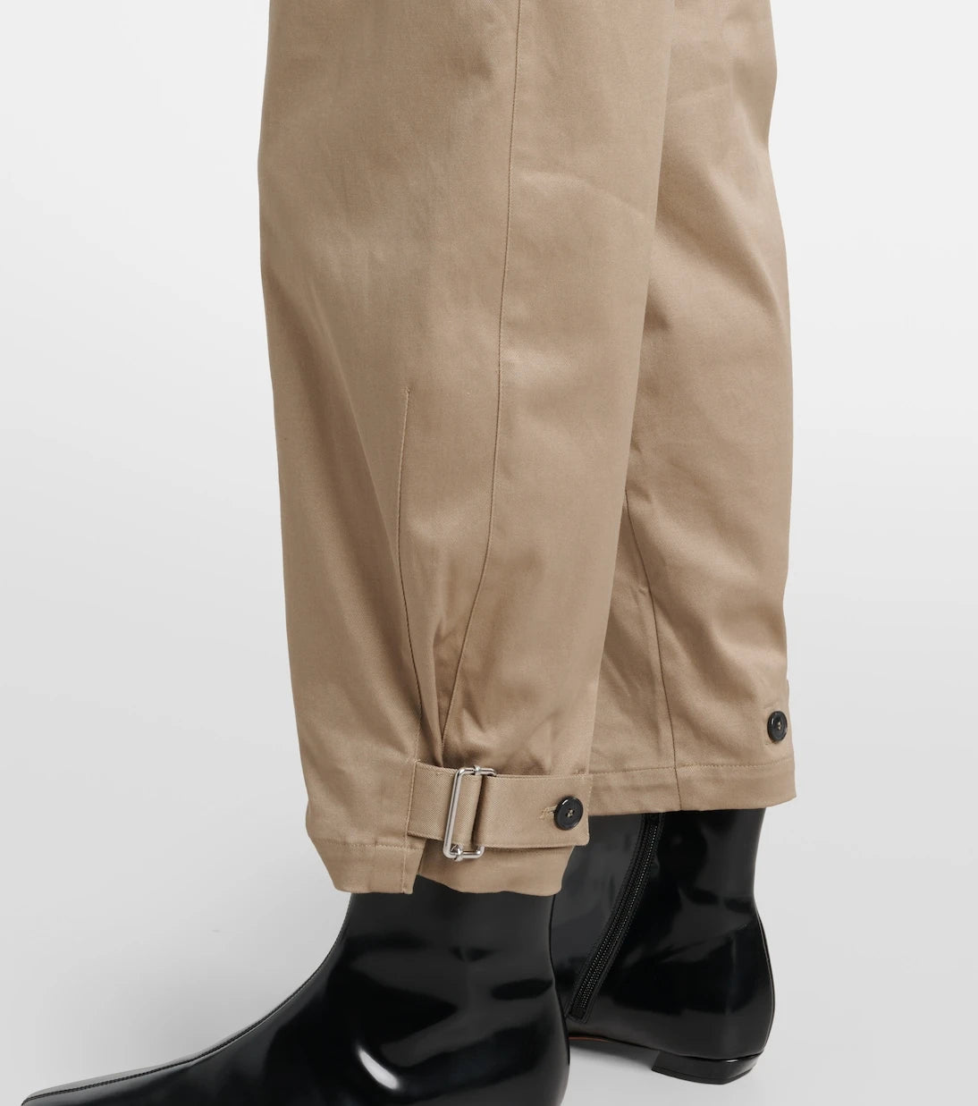 Proenza Schouler - Serene cotton barrel-leg pants