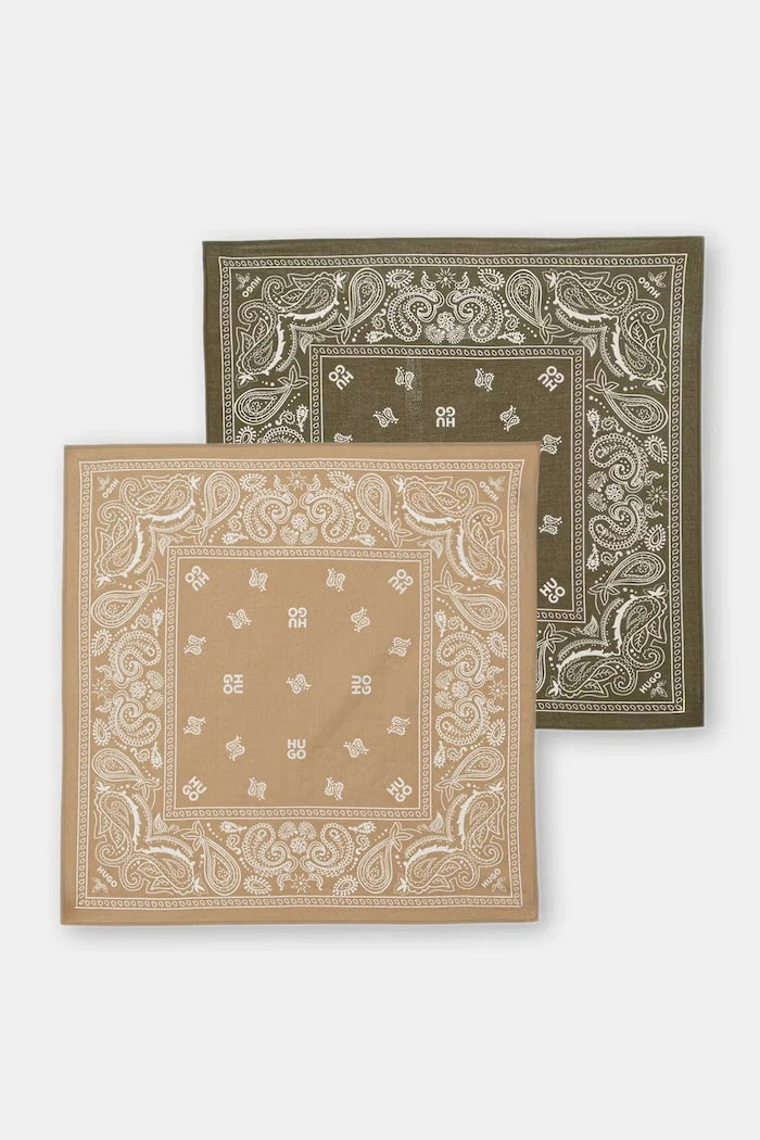HUGO шалче мъжко от памук 2Bandana_pack_M