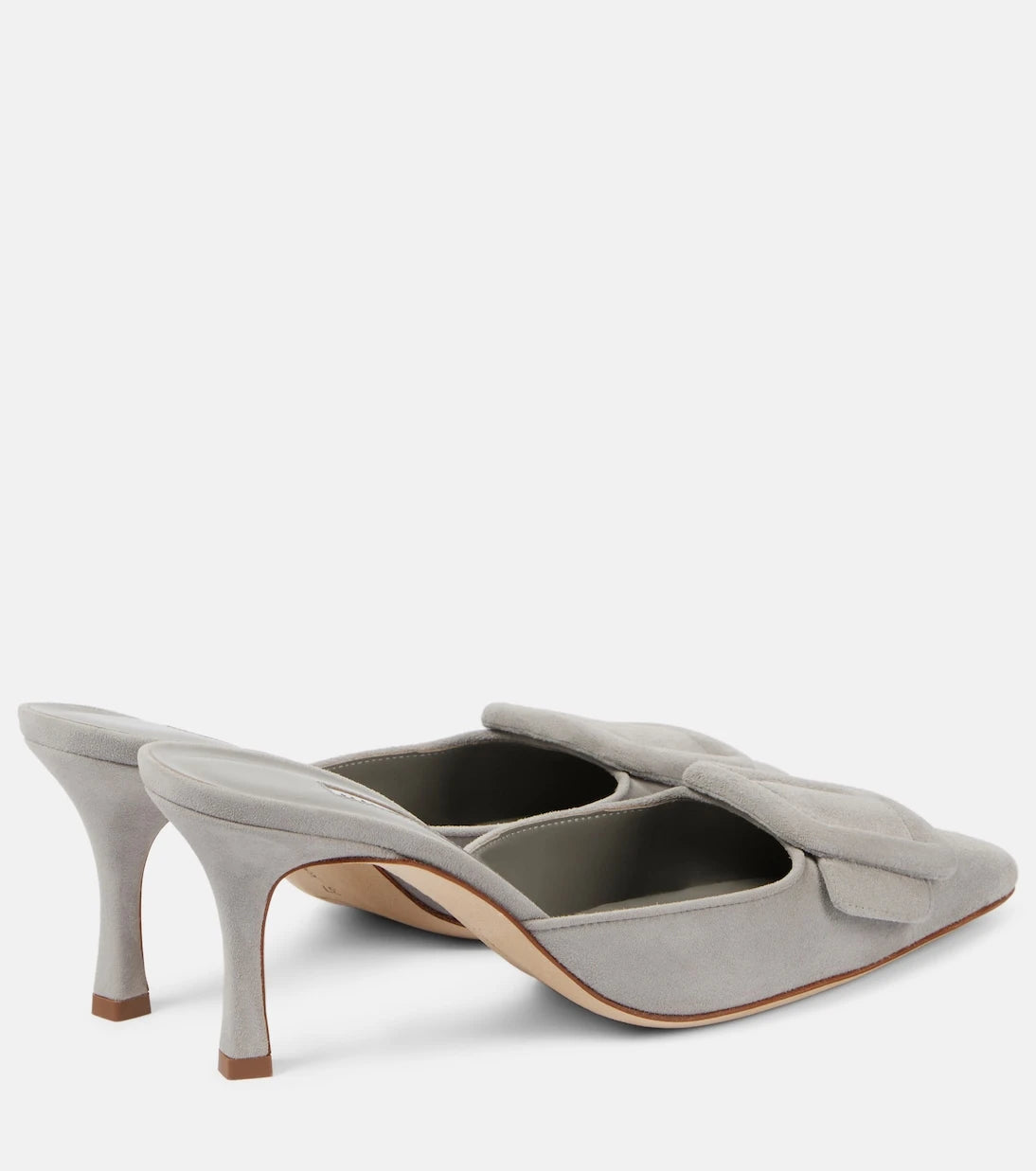 Manolo Blahnik - Maysale 70 suede mules