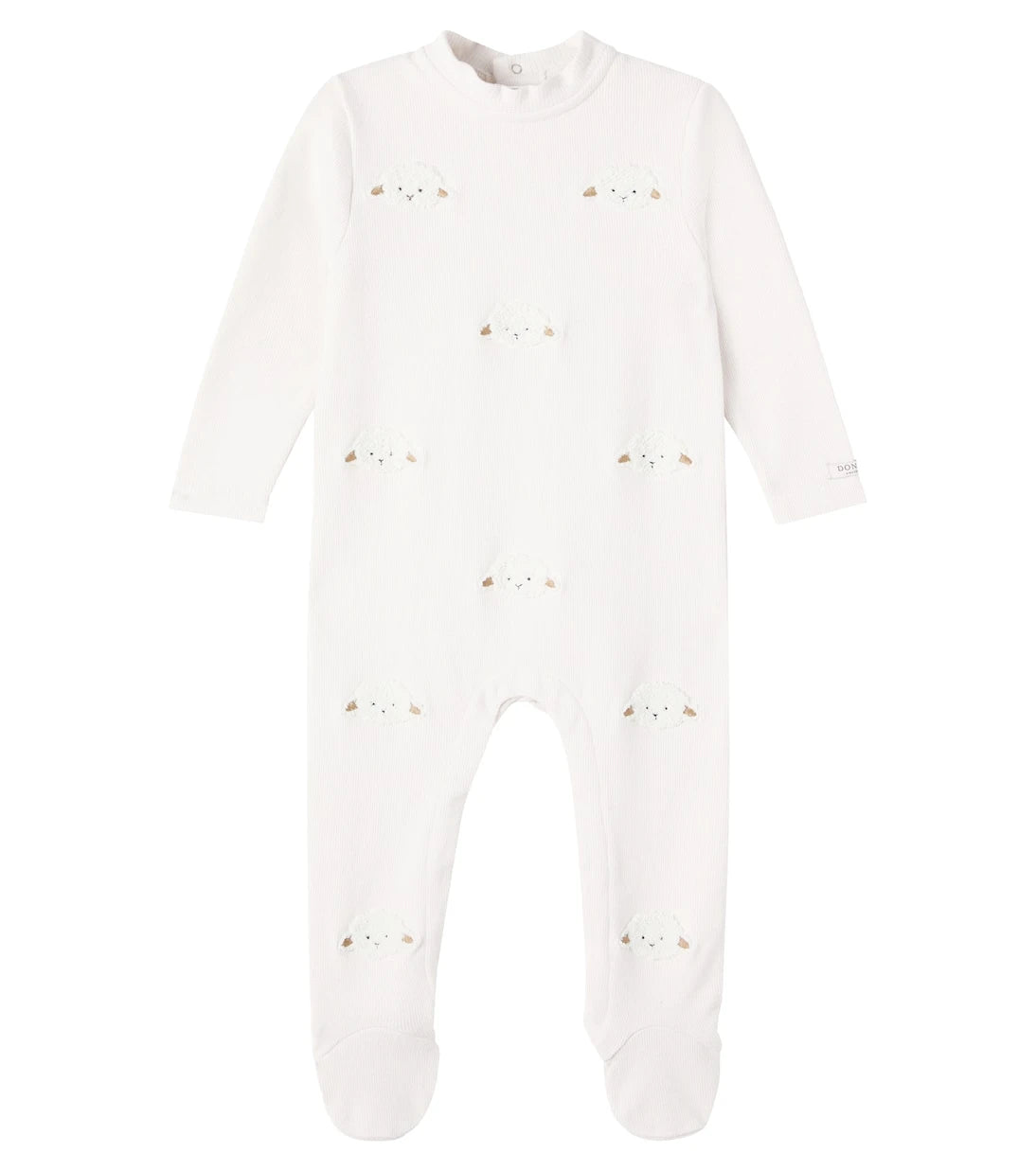 Donsje - Baby Phlyn embroidered cotton onesie