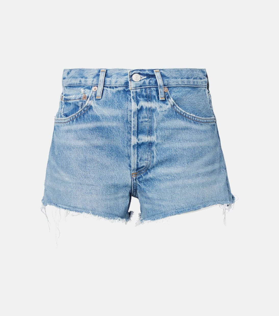 Agolde - Parker denim shorts