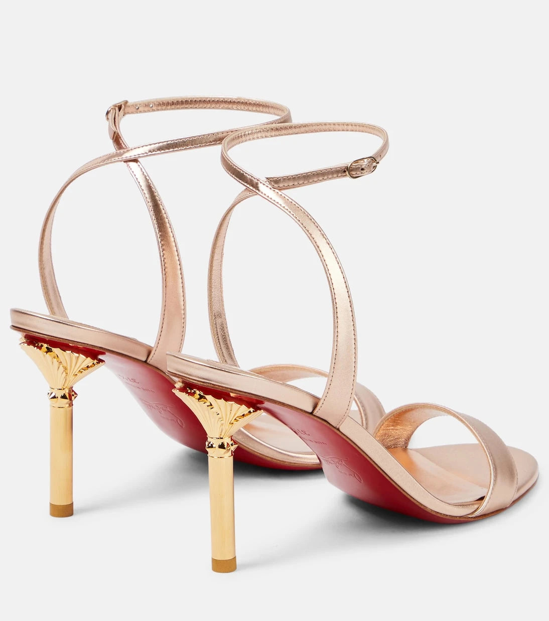 Christian Louboutin - Mascasandal leather sandals