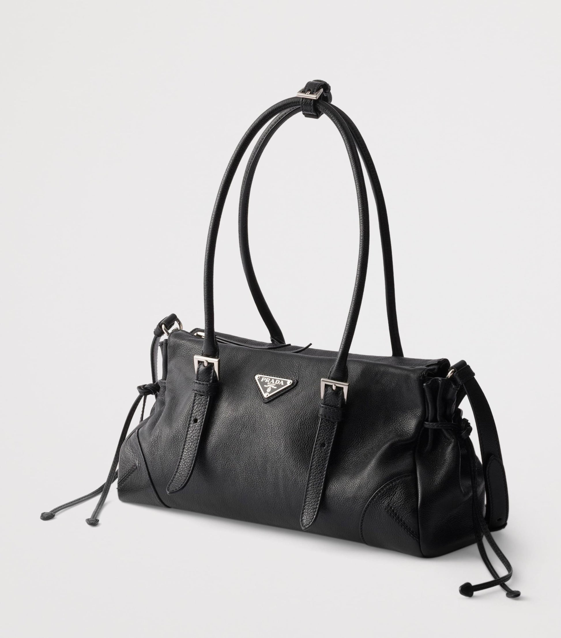Prada Medium Leather Bonnie Shoulder Bag