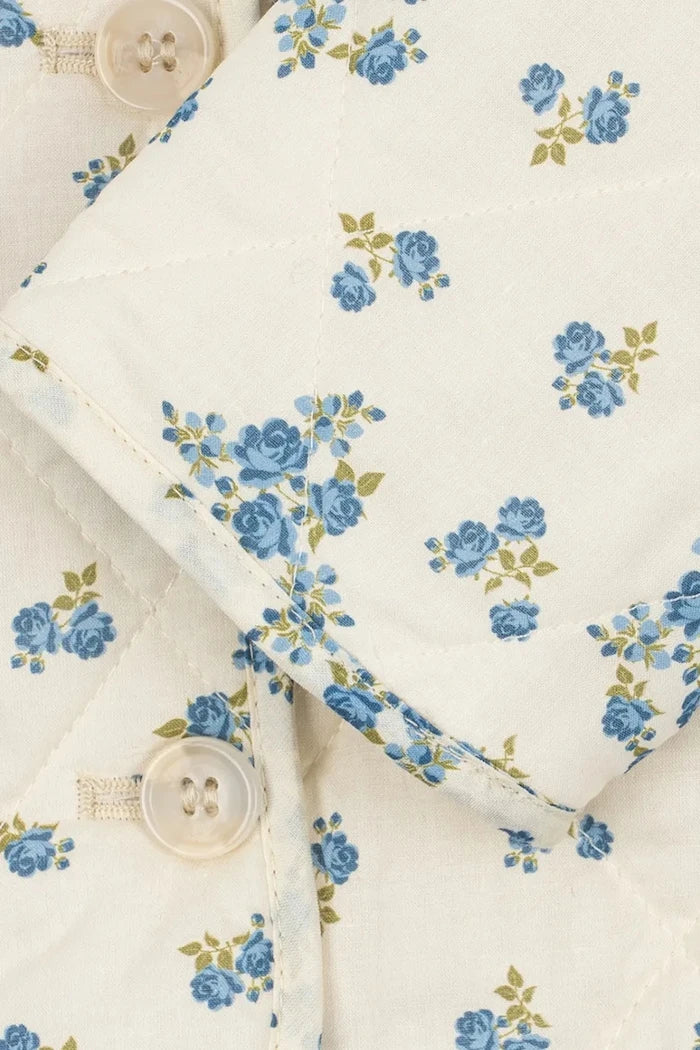 Konges Sløjd pamuklu çocuk kapitone ceket PACEY QUILTED JACKET