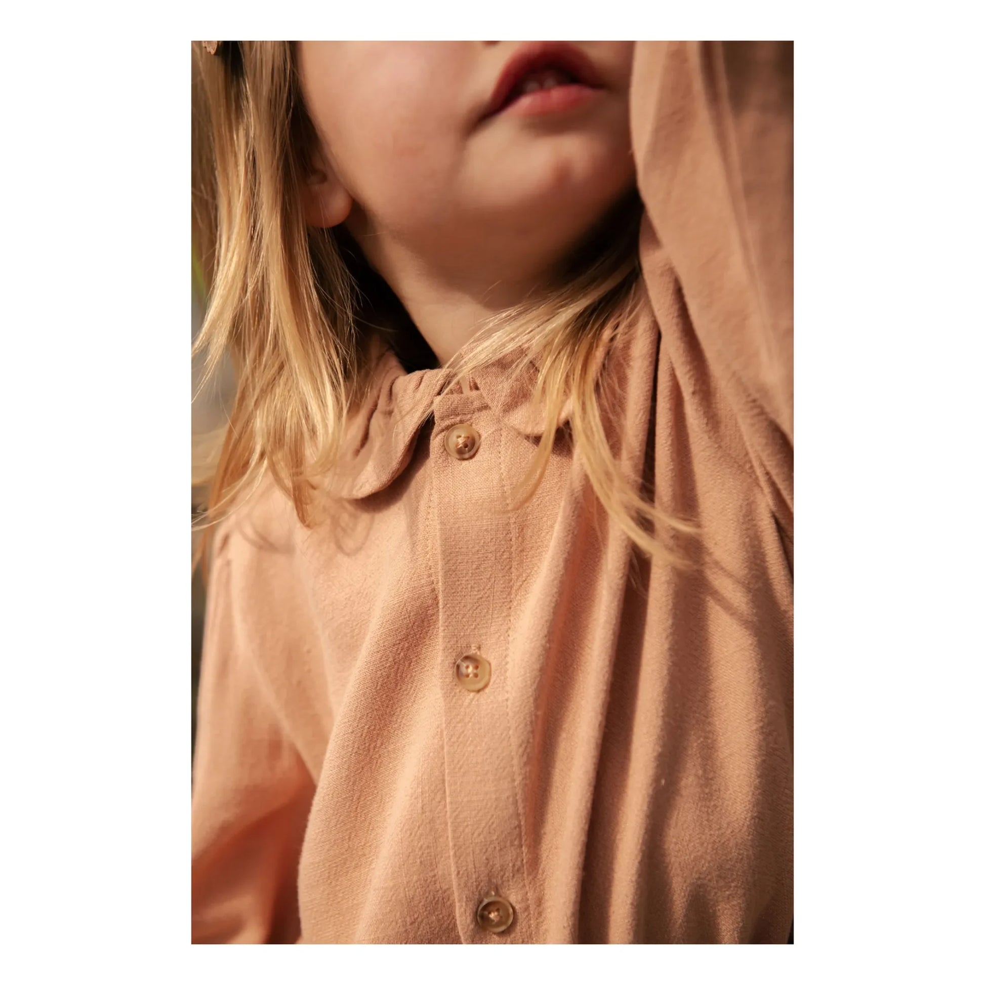 Donsje - Winnie Linen blouse | Coral