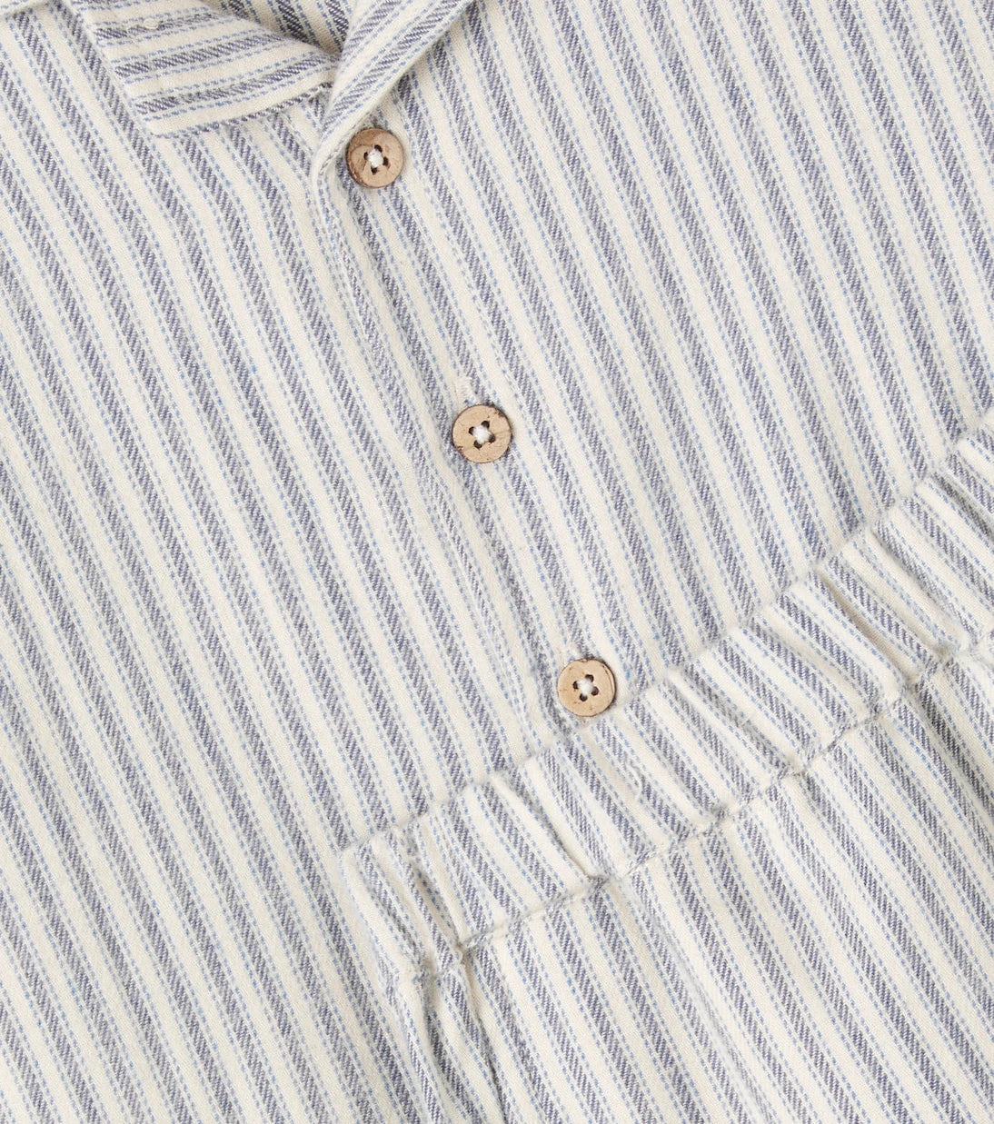 Wheat - Madison striped cotton pajamas