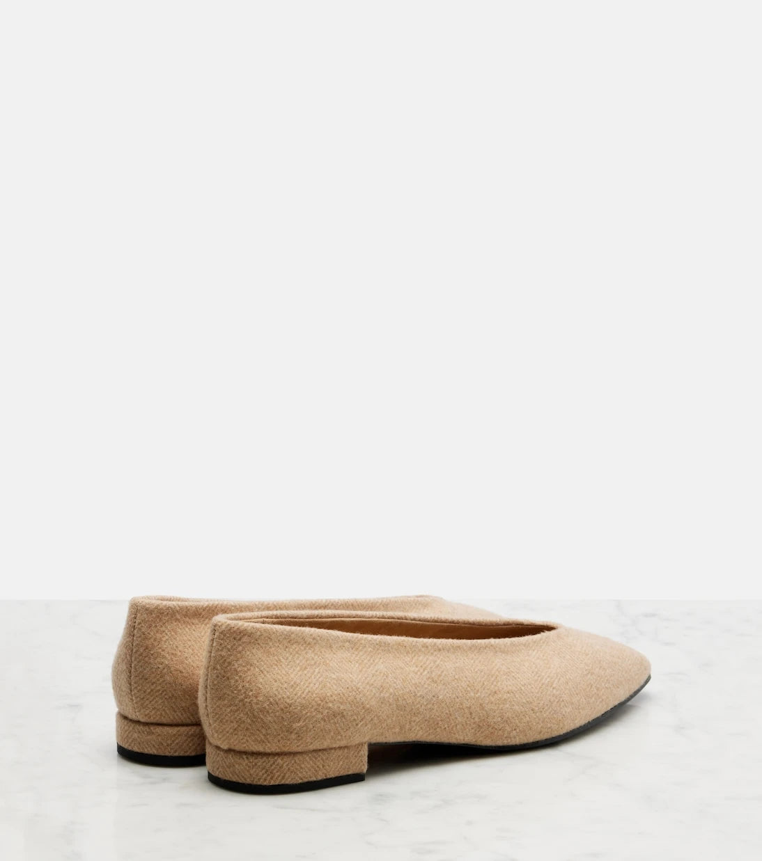 Loro Piana - Rebecca herringbone ballet flats
