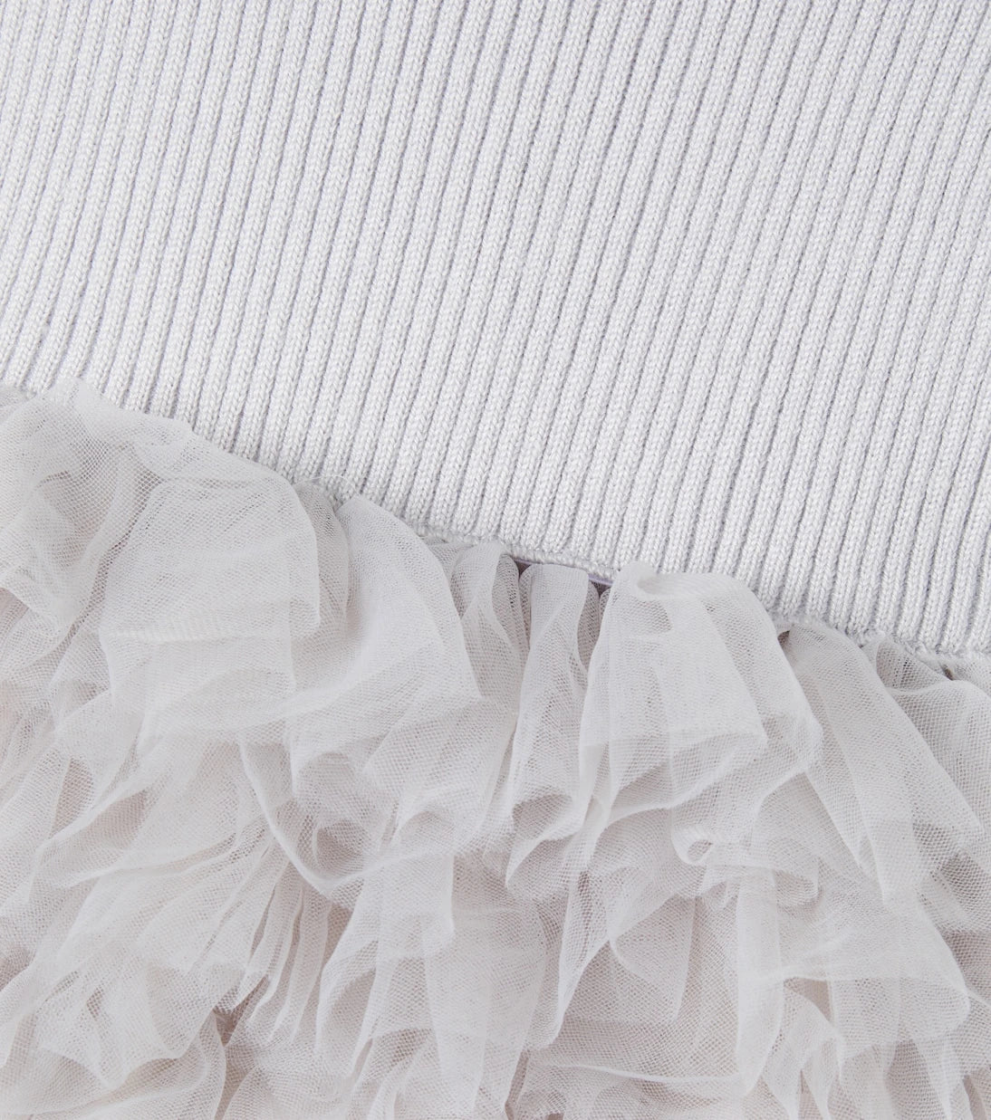 Donsje - Baby Cecilly wool-blend tulle dress