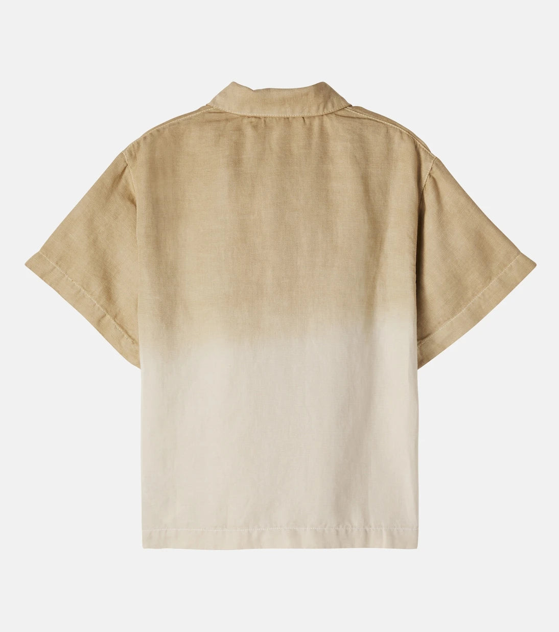 Molo - Richie ombré linen and cotton shirt