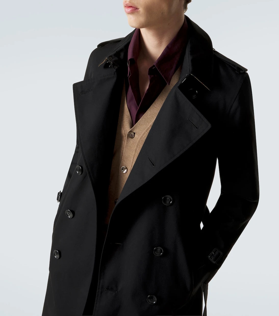 Burberry - Cotton gabardine trench coat