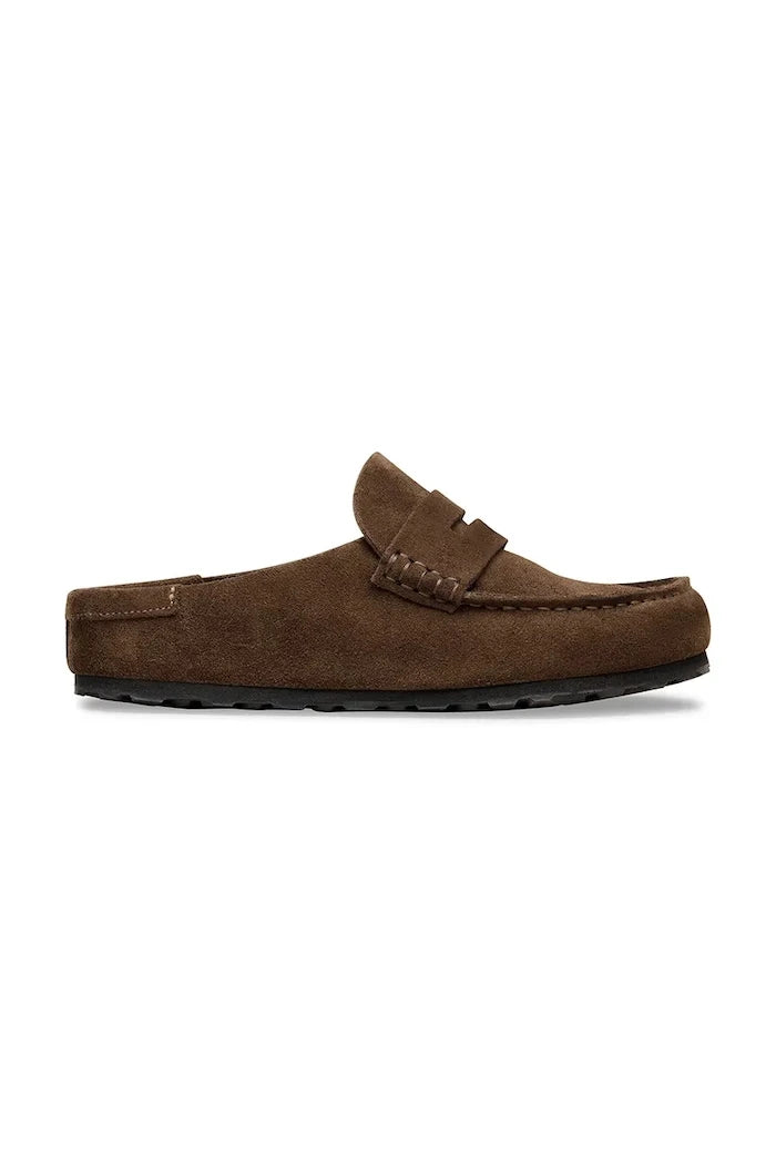 Birkenstock чехли от велур Naples