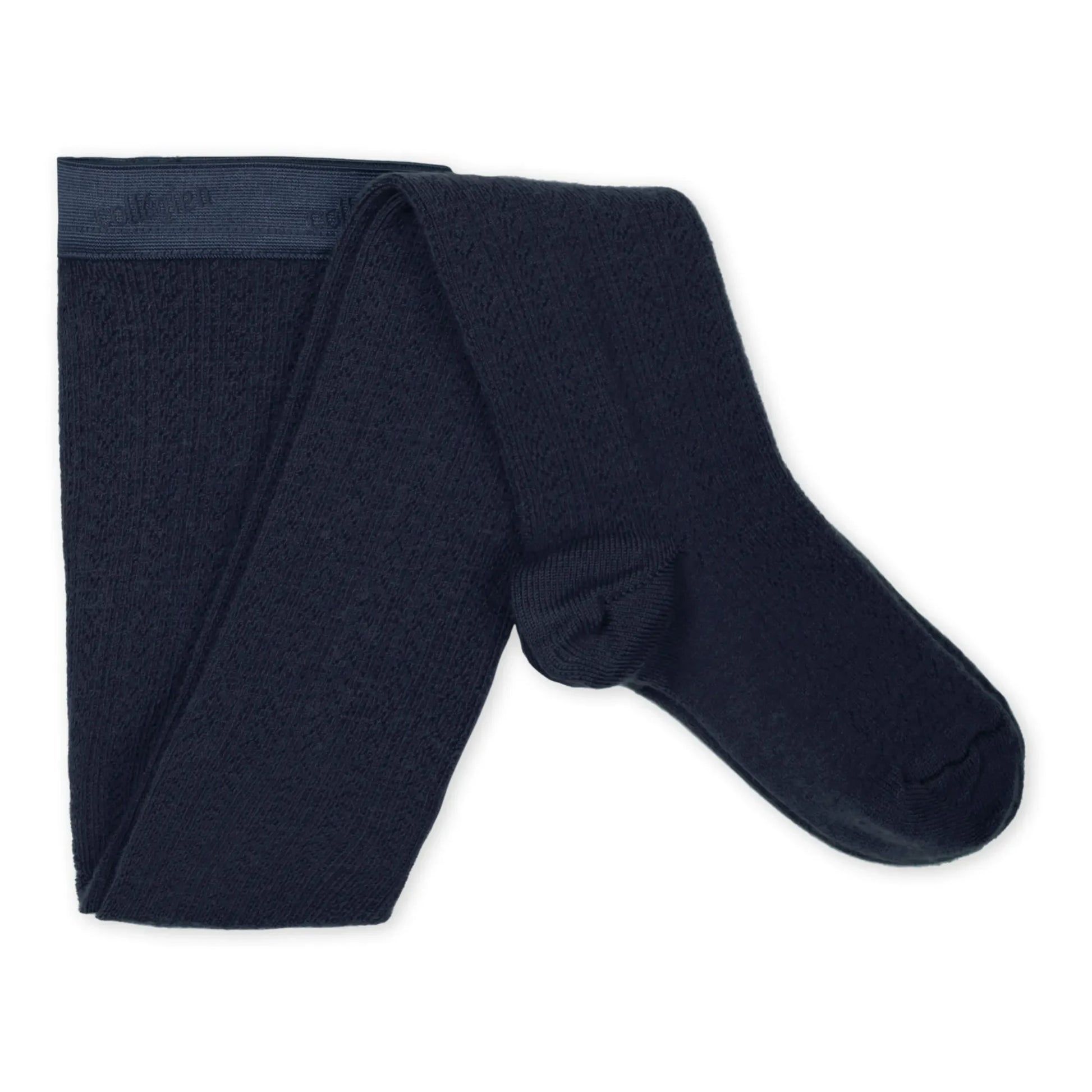 Collégien - Angélique merino wool tights | Midnight blue