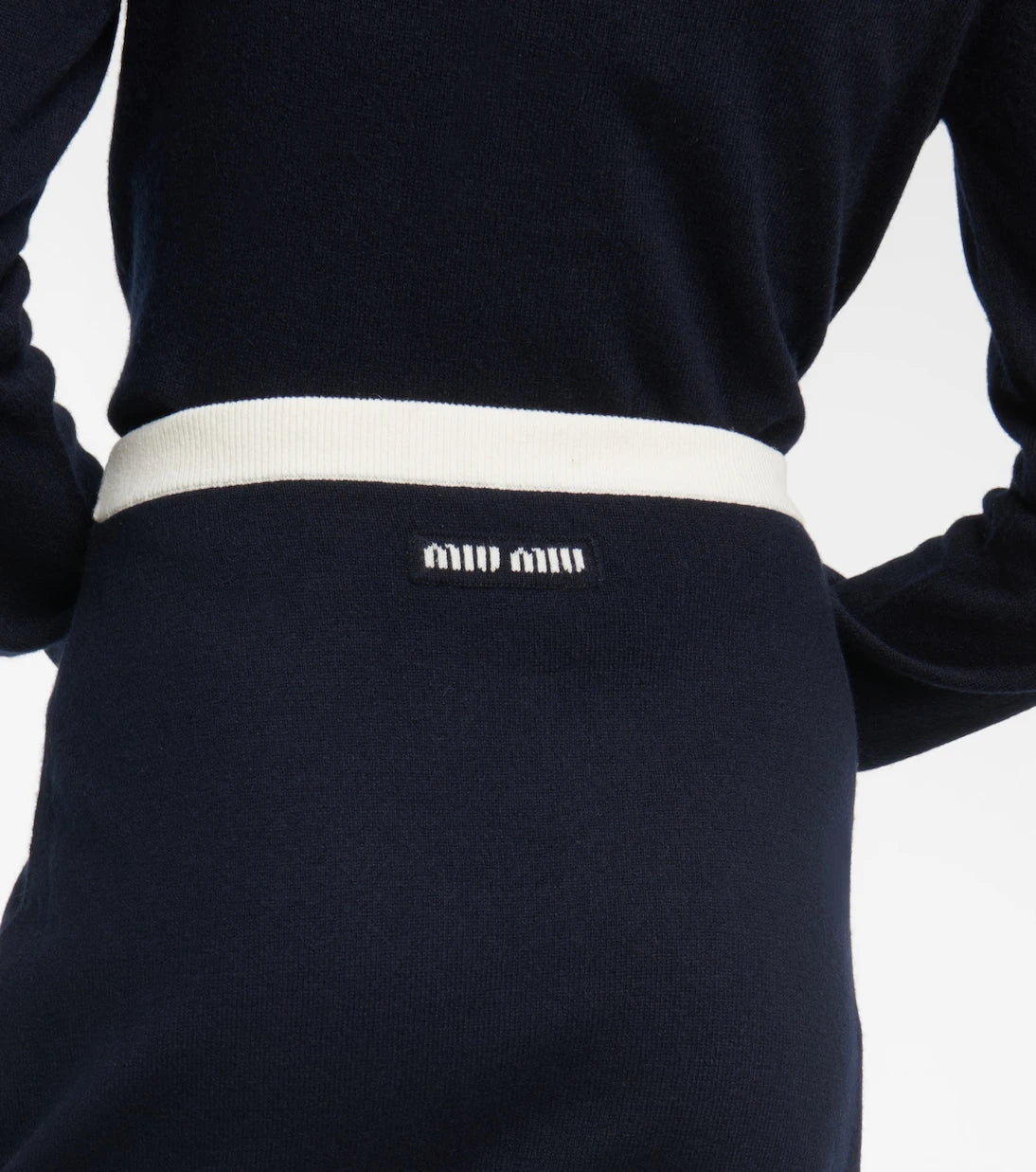 Miu Miu - Cashmere miniskirt