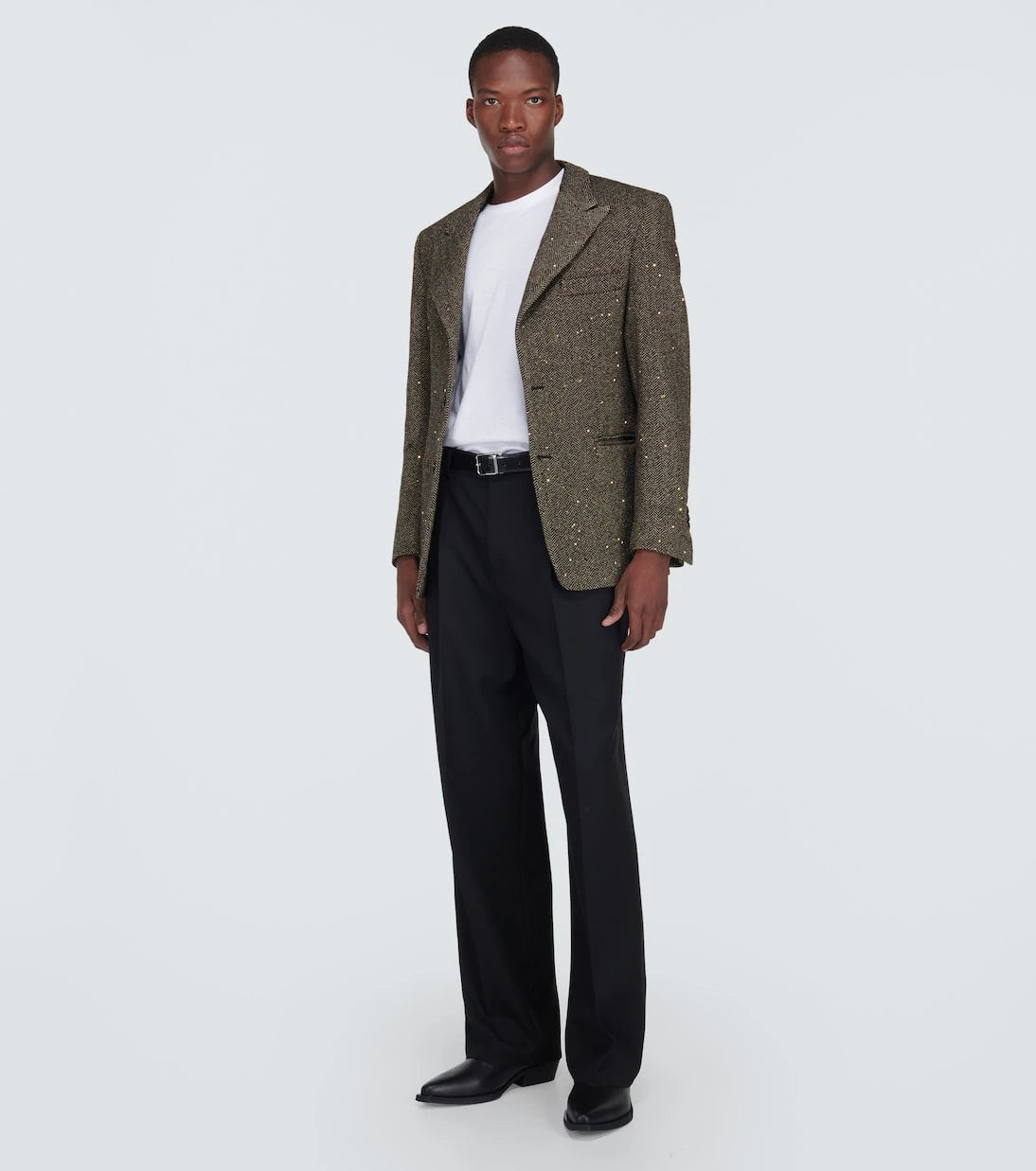 Winnie New York - Herringbone wool-blend jacket