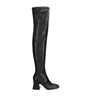 Leather Janis Over-The-Knee Boots 85