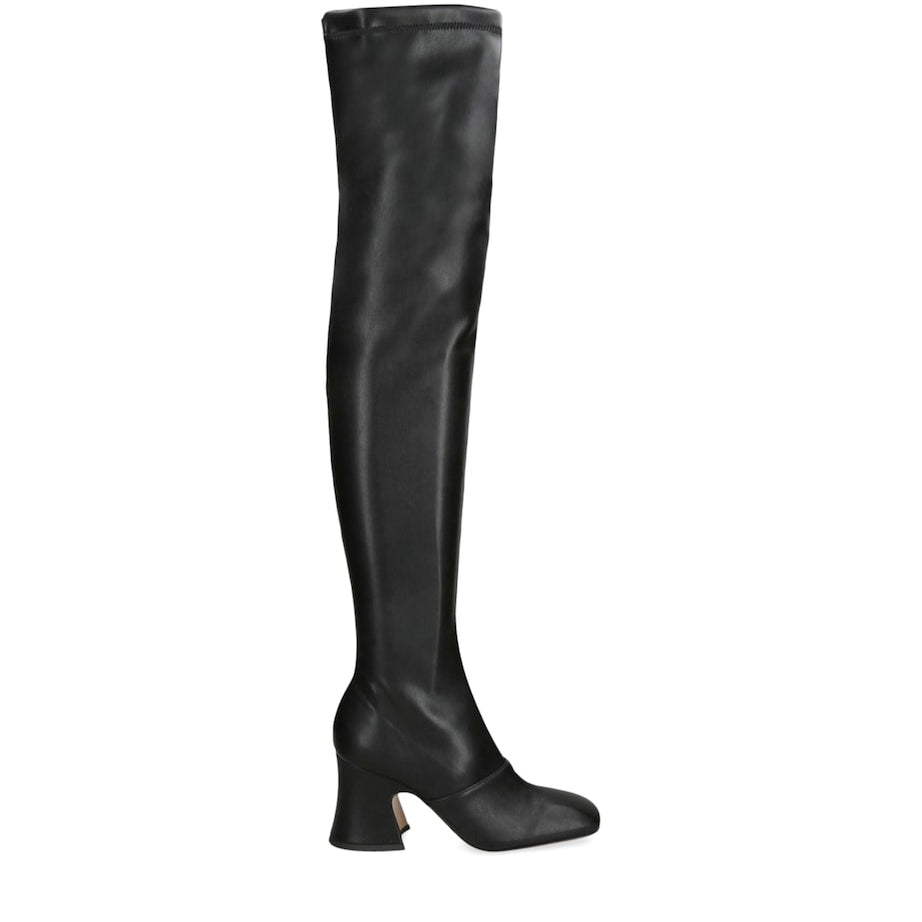 Leather Janis Over-The-Knee Boots 85