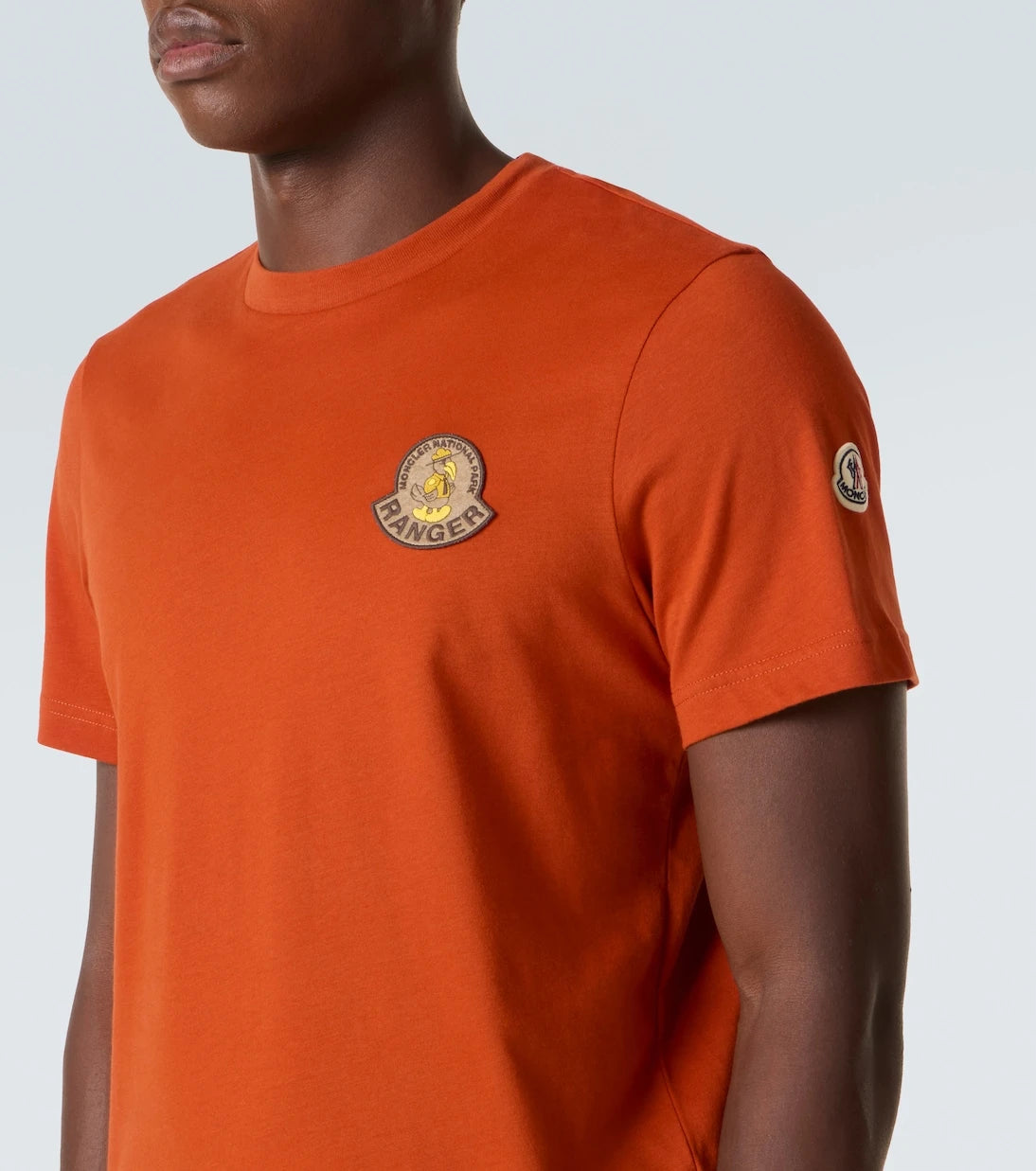 Moncler - Mon Duck cotton jersey T-shirt
