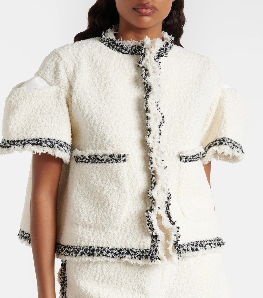 Sacai - Bouclé jacket