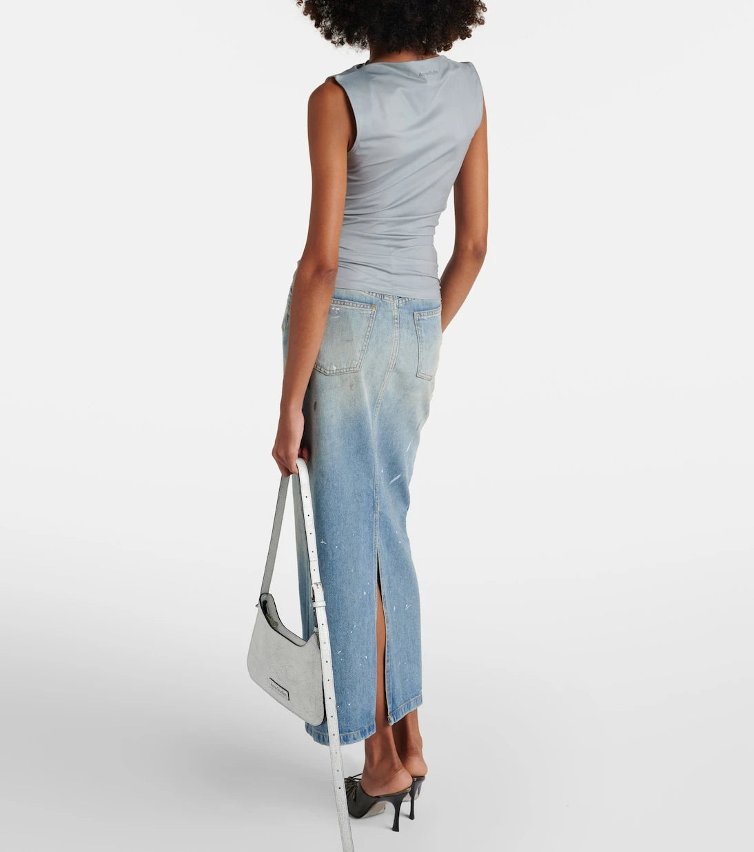 Acne Studios - x Katerina Jebb baskılı jarse üst
