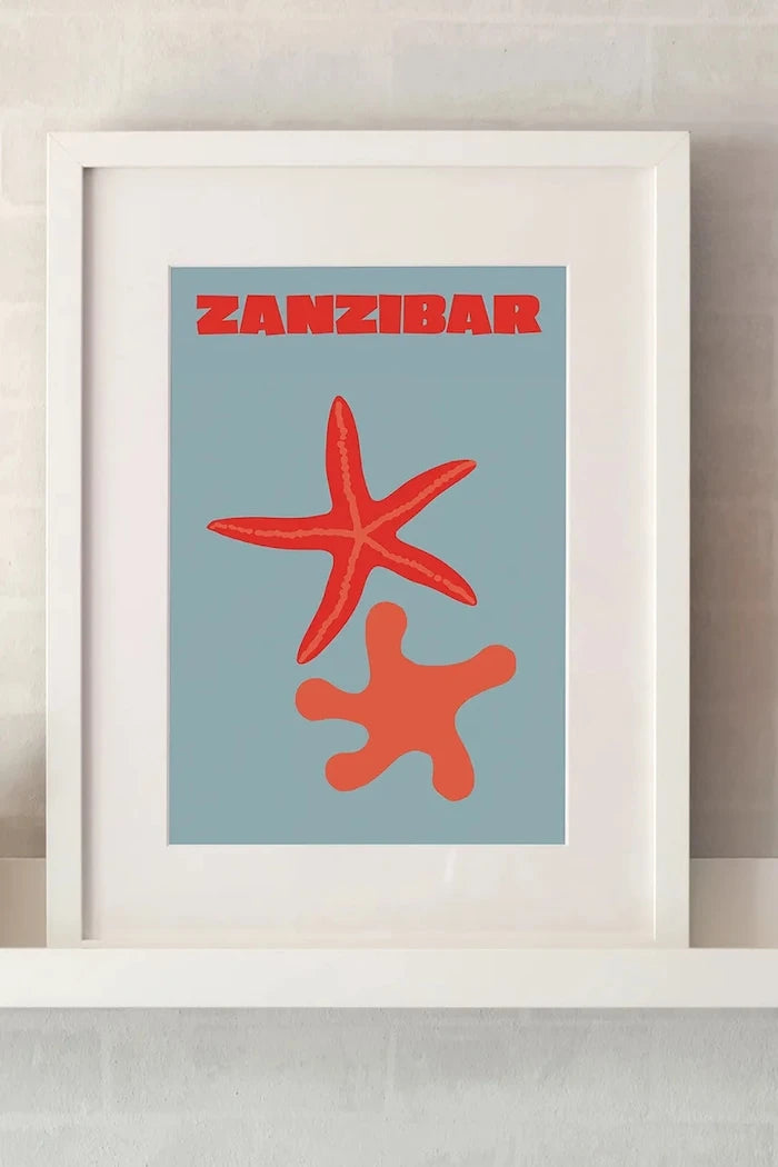 Akrilik cam üzerine grafik a.i art HARTMAN Terra e Costa 14, 30 x 40 cm