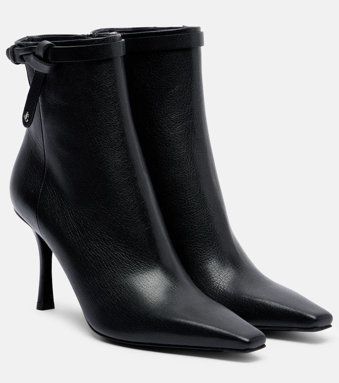 Jimmy Choo - Camie 85 cutout leather ankle boots
