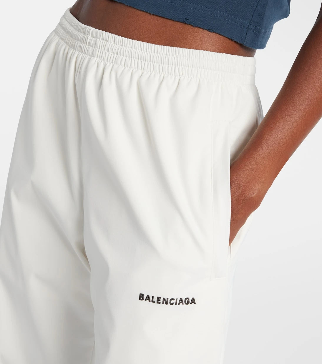 Balenciaga - Logo straight sweatpants