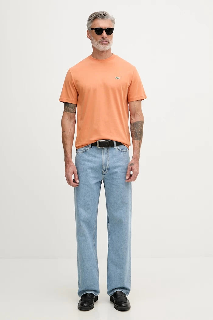 Lacoste basic erkek pamuklu tişört