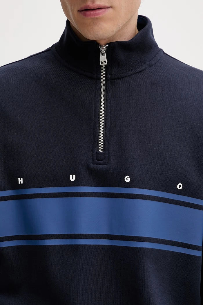 HUGO Erkek Pamuklu Sweatshirt Demsizip