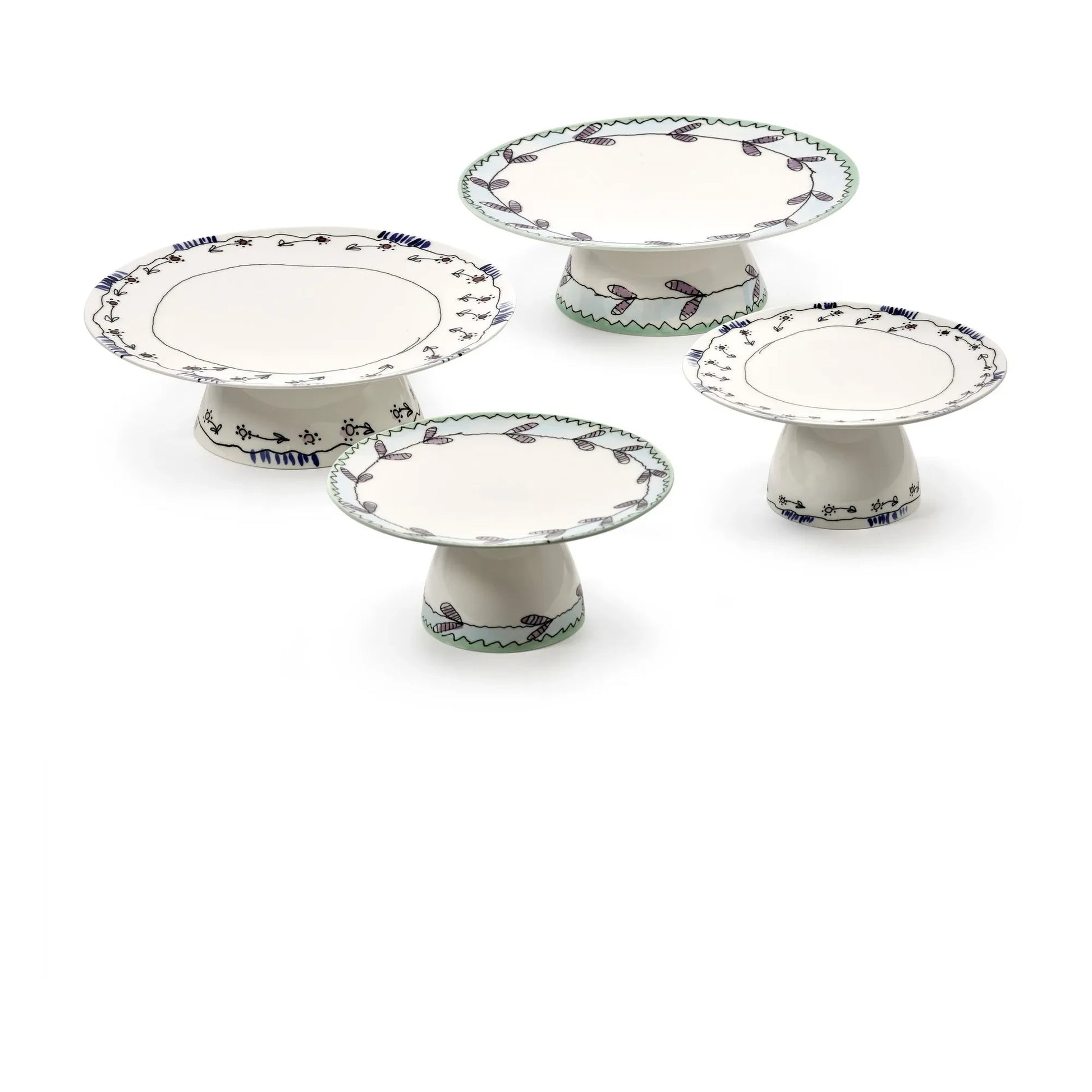 Serax - Blossom Milk cake dish, Marni | White