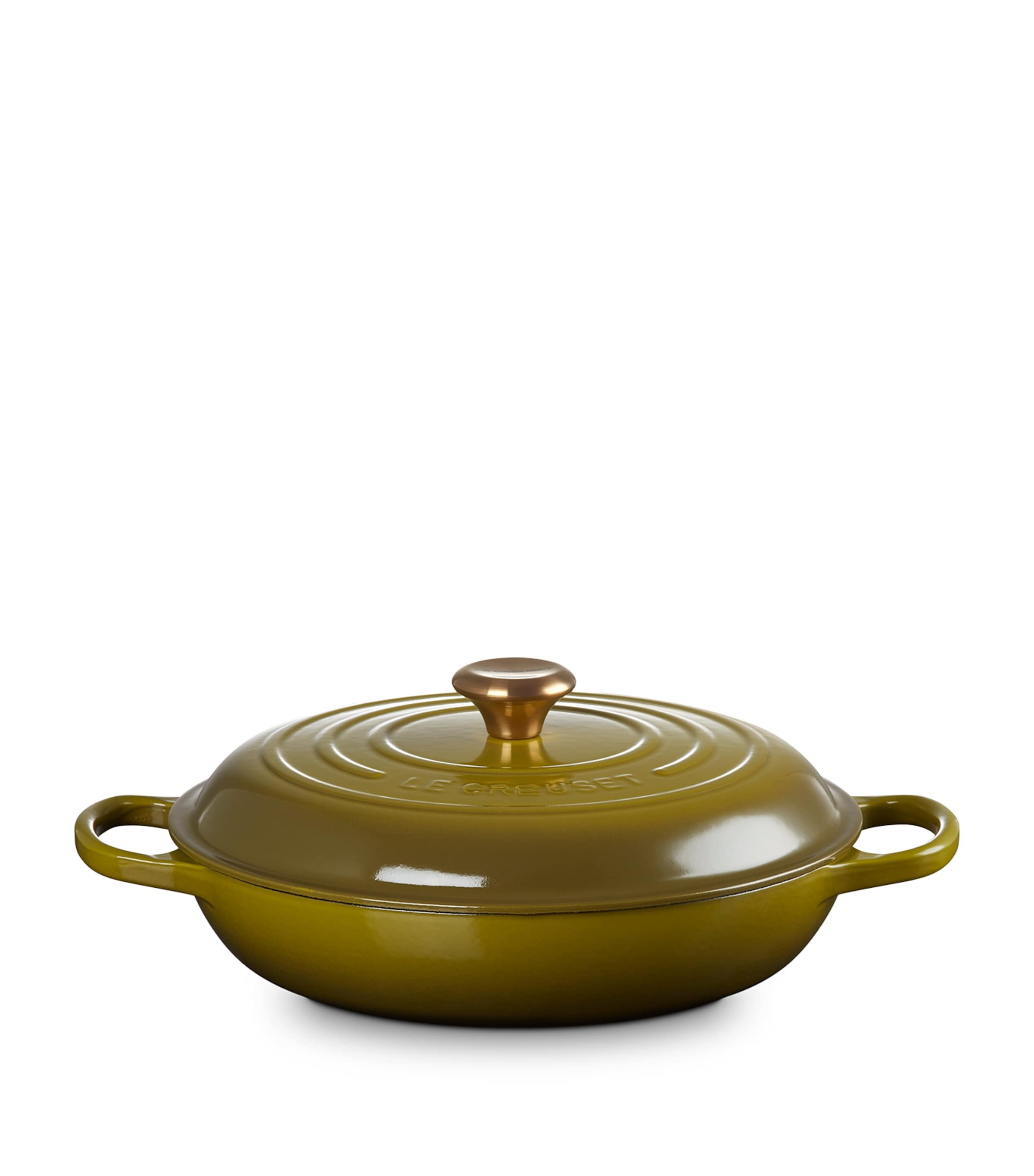 Enamelled Cast Iron Shallow Casserole Dish (30cm)