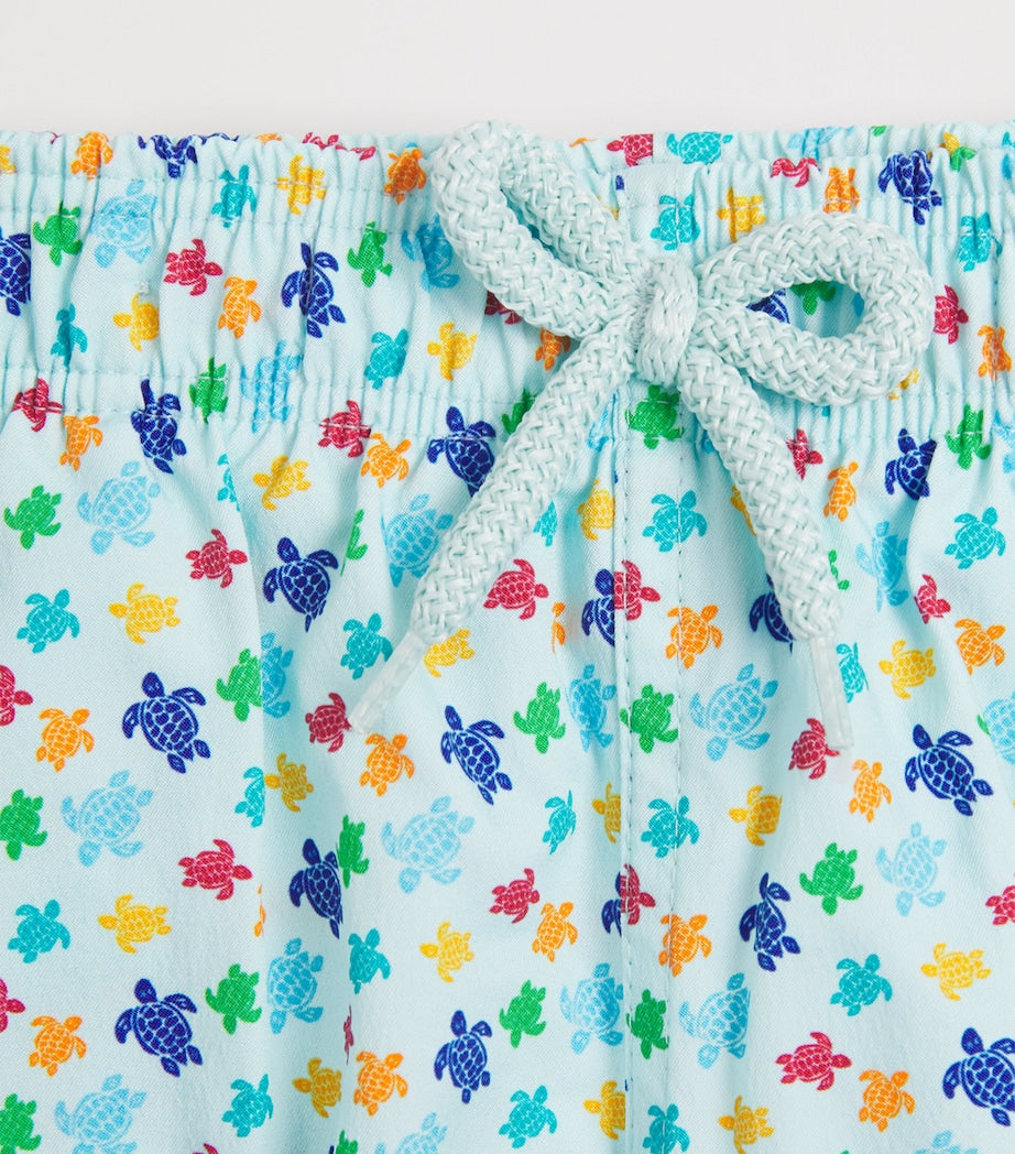 Vilebrequin Kids Micro Ronde Des Tortues Swim Shorts (2-14 Years)