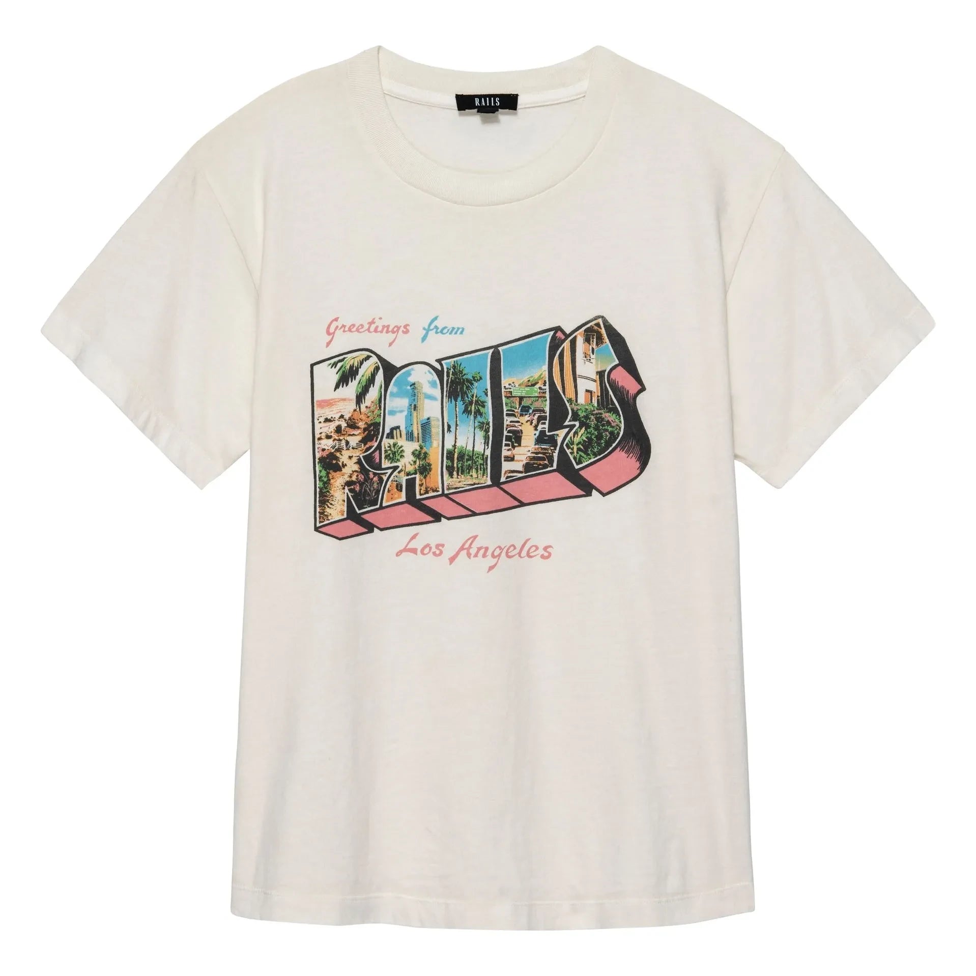 Rails - Boyfriend T-shirt | White