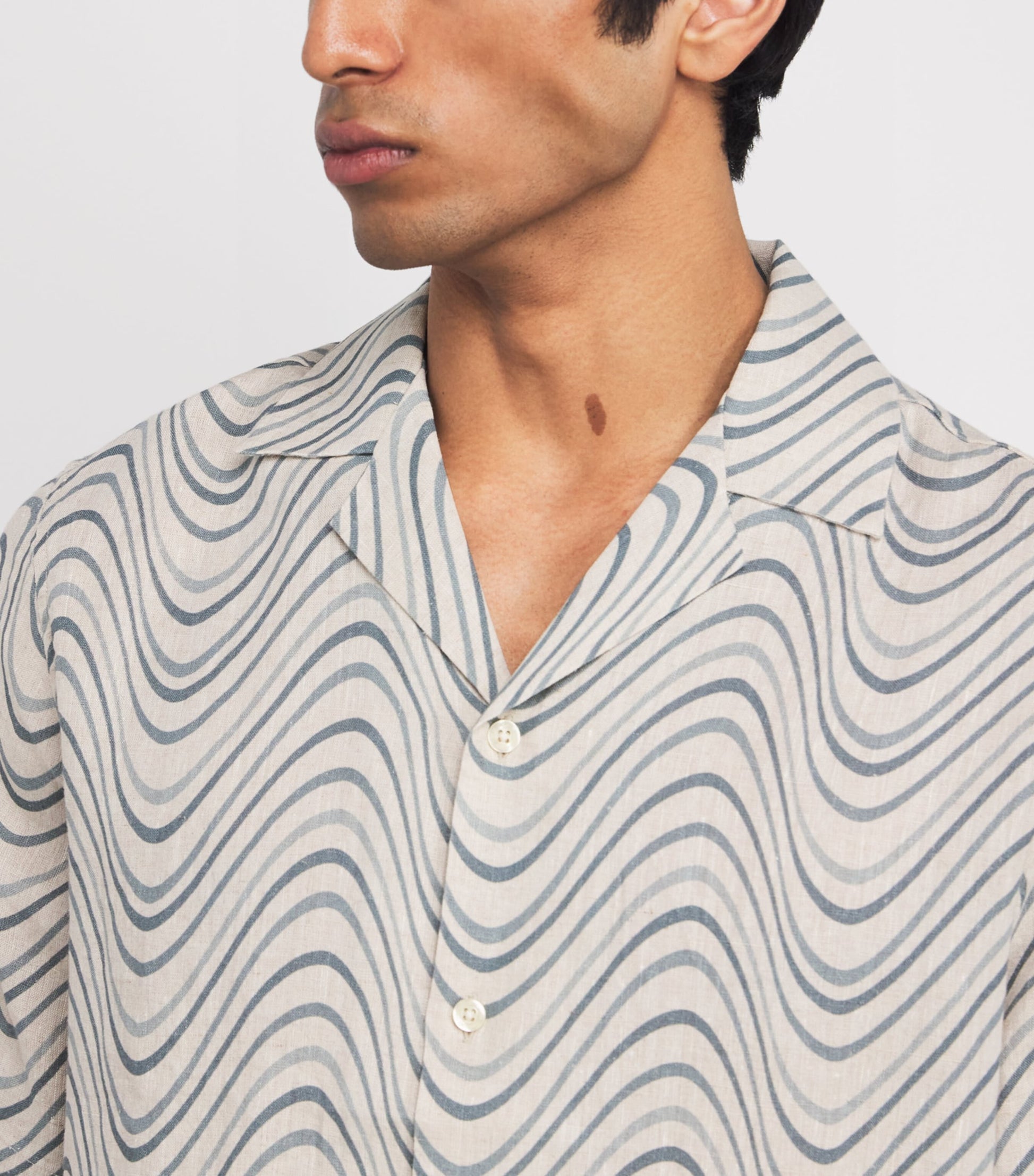 Frescobol Carioca Linen Roberto Shirt