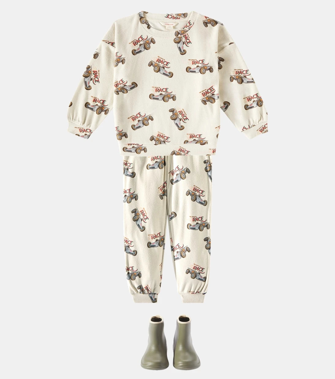 Konges Sløjd - Itty printed cotton-blend fleece sweatshirt