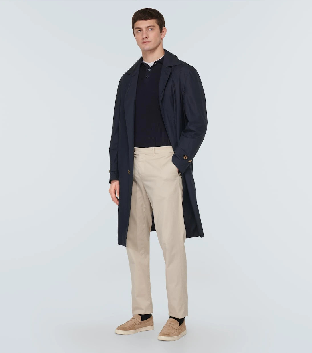 Brunello Cucinelli - Single-breasted car coat