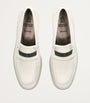 Brunello Cucinelli Beige Leather Monili Penny Loafers