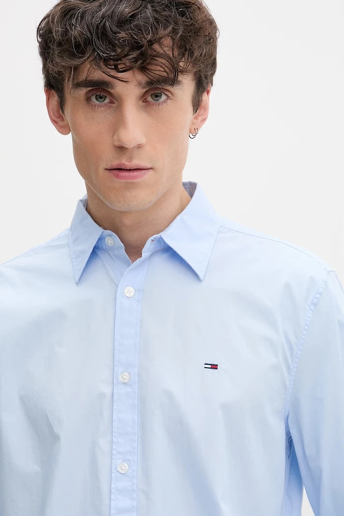 Tommy Jeans erkek pamuk gömlek