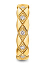 Yellow Gold and Diamond Coco Crush Single Earring
