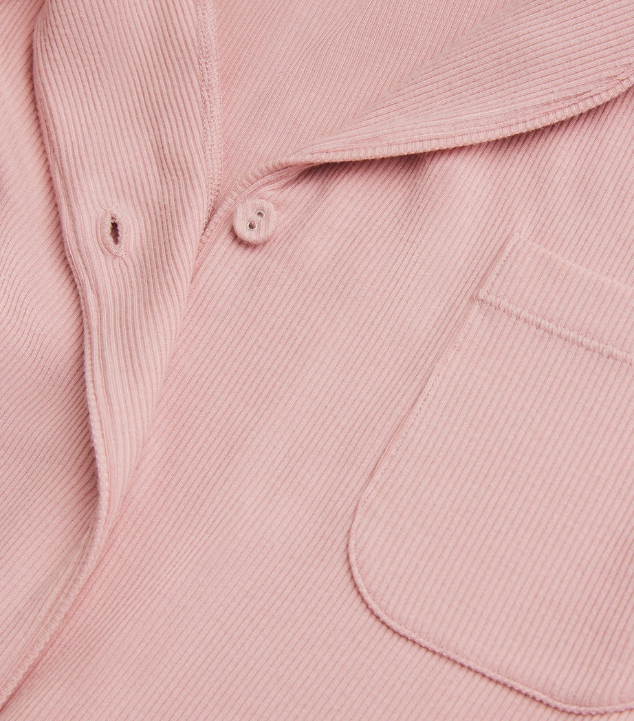 Skims Pink Soft Lounge Short Pyjama Set