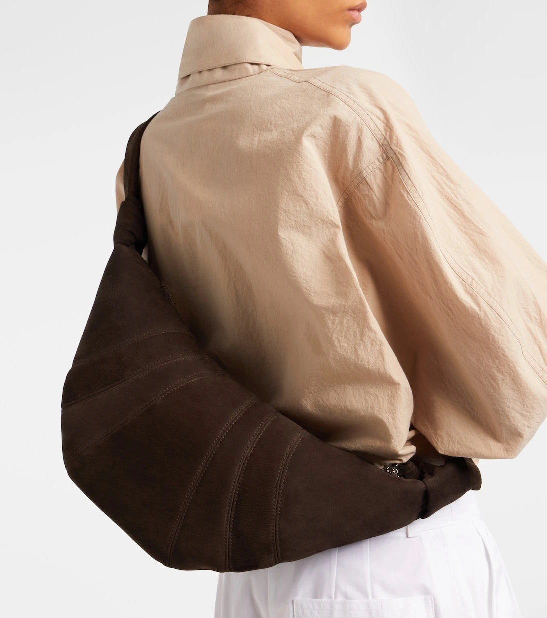 Lemaire - Croissant Medium leather shoulder bag