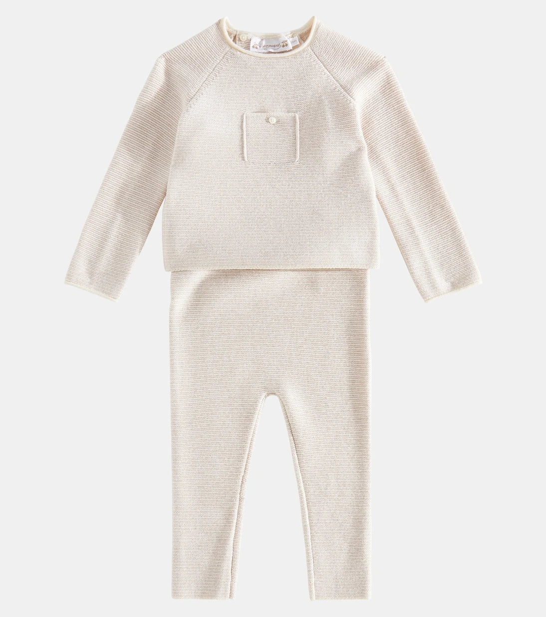 Bonpoint - Baby wool and cotton set