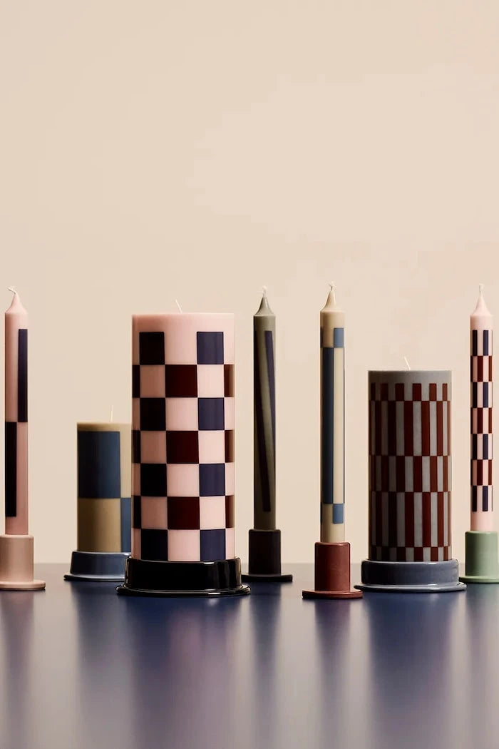 Декоративна свещ HAY Column Candle 25 x 9,6 x 9,6 cm