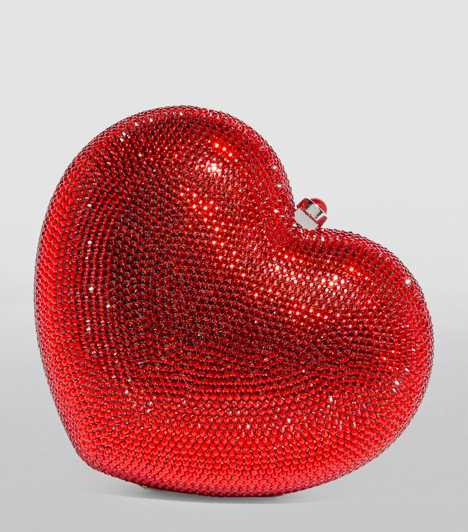Judith Leiber Red L'Amour Petit Cœur Clutch Bag
