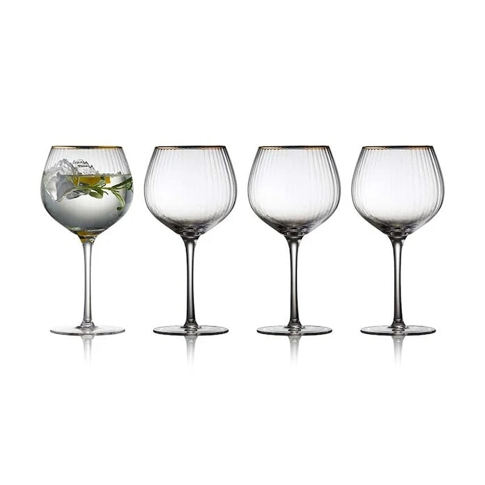 Lyngby Glas Palermo 650 ml Şarap Kadehi Seti (4 Parça)