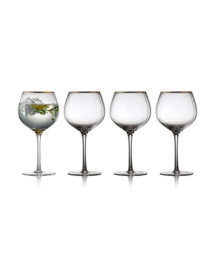 Lyngby Glas Palermo 650 ml Şarap Kadehi Seti (4 Parça)