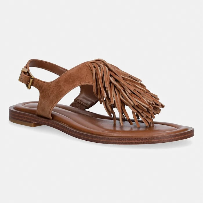 MICHAEL Michael Kors Kadın Süet Sandalet Indra Thong Sandal