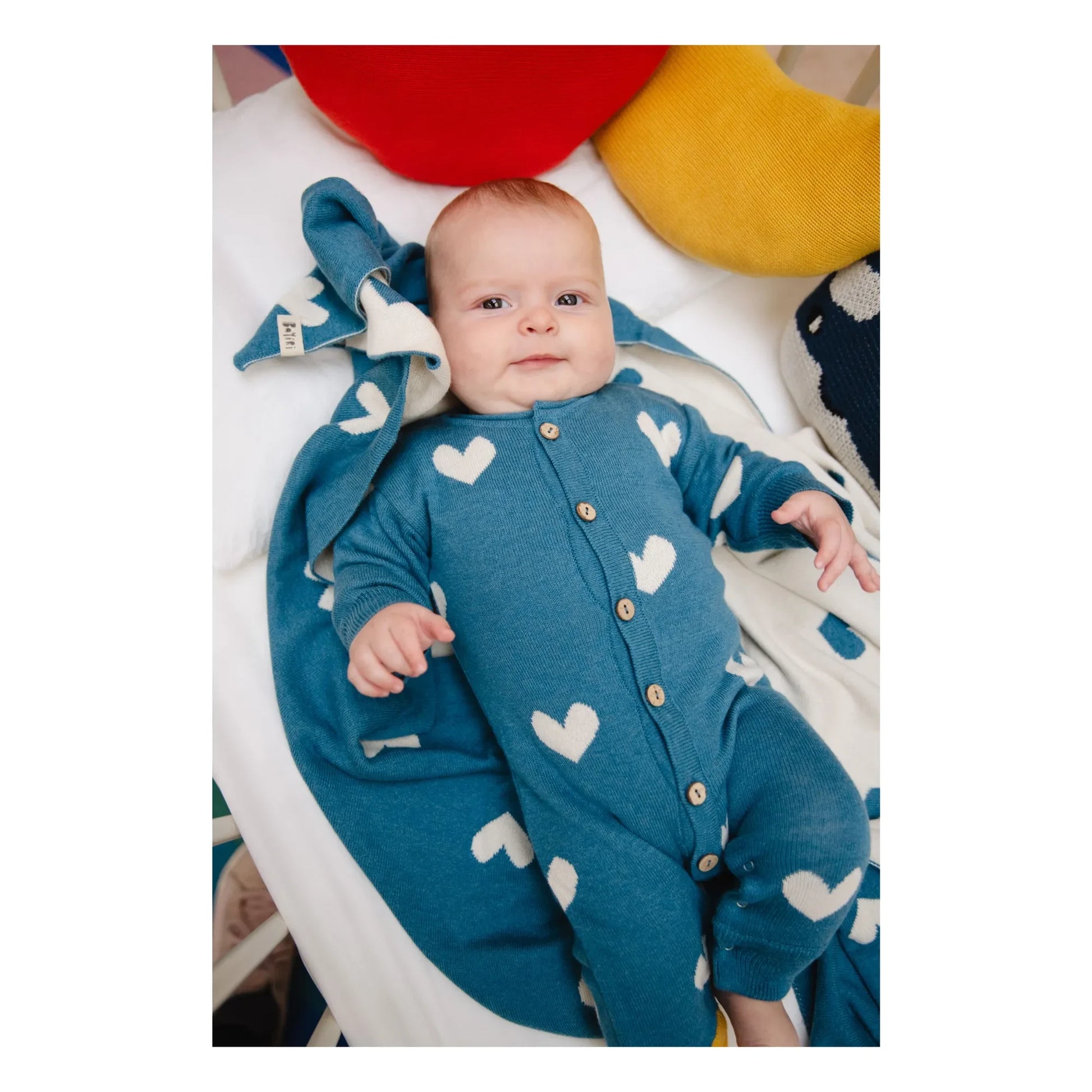 Bayiri - Lovely organic cotton jumpsuit | Blue