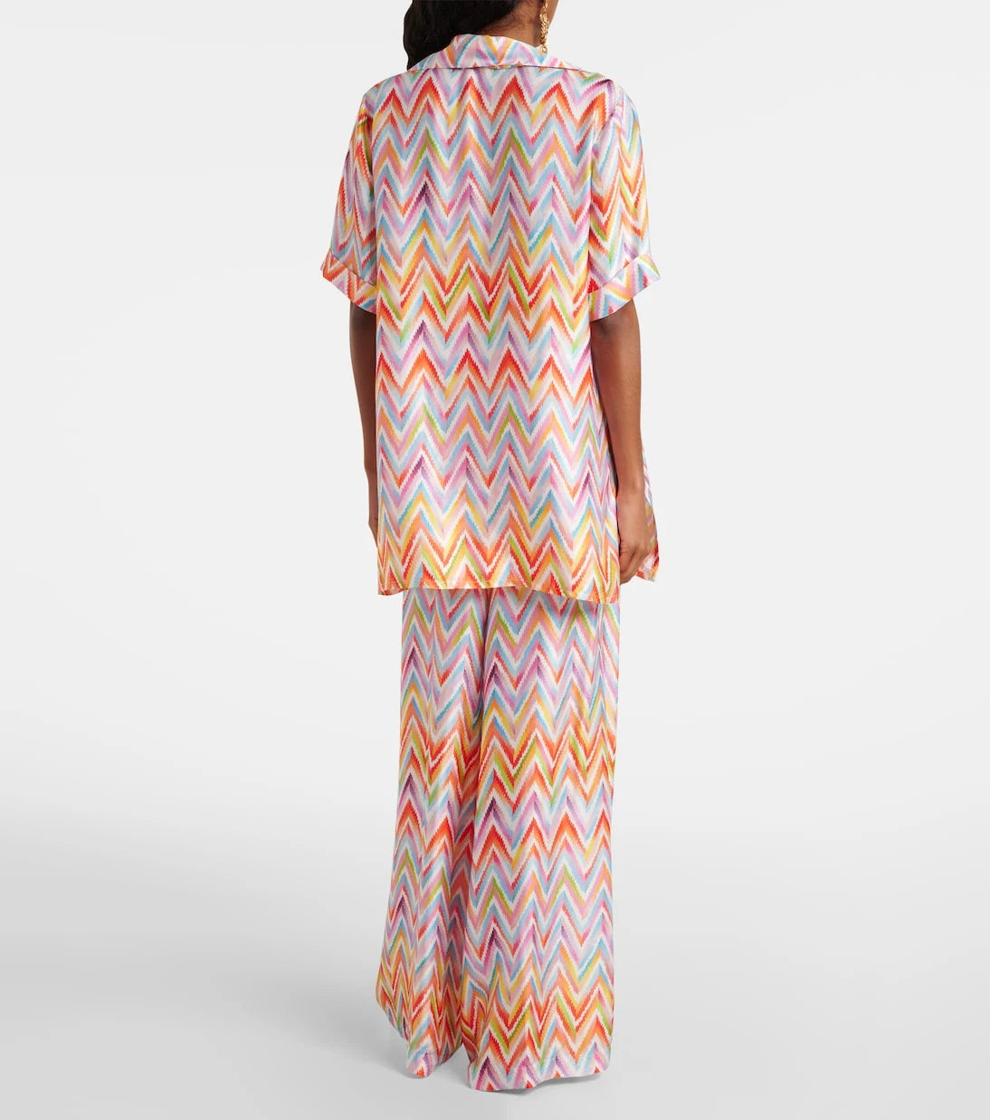 Missoni - Zikzak oversize gömlek